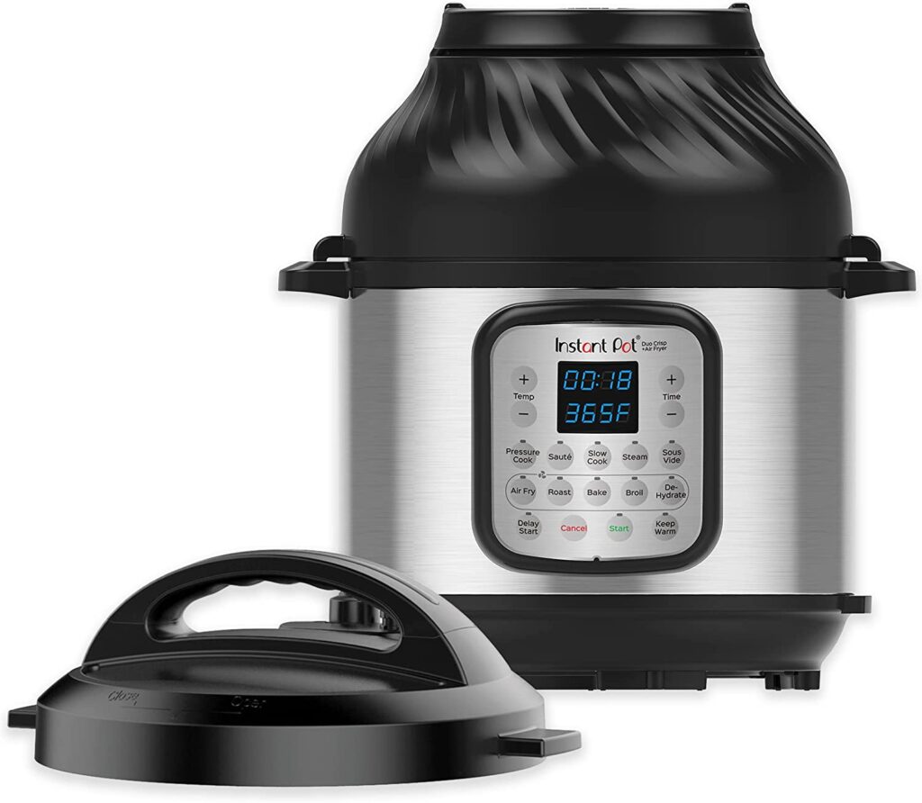 Duo Crisp 11-in-1 Air Fryer and Electric Pressure Cooker 