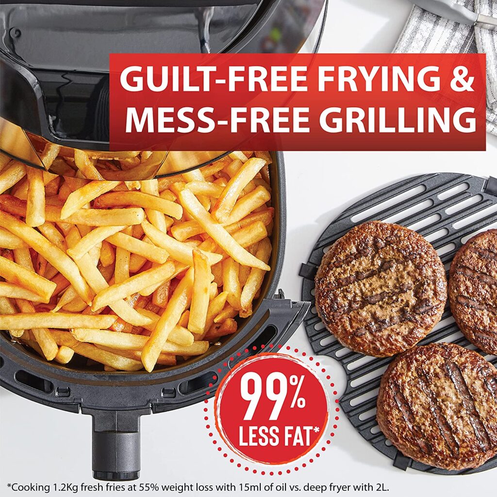T-fal Easy Fry XXL Air Fryer & Grill Combo with One-Touch Screen