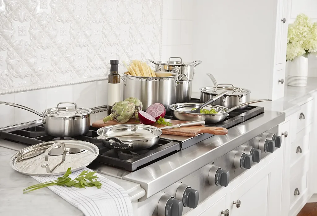 Cuisinart Multiclad Stainless Steel 12-Piece Cookware Set