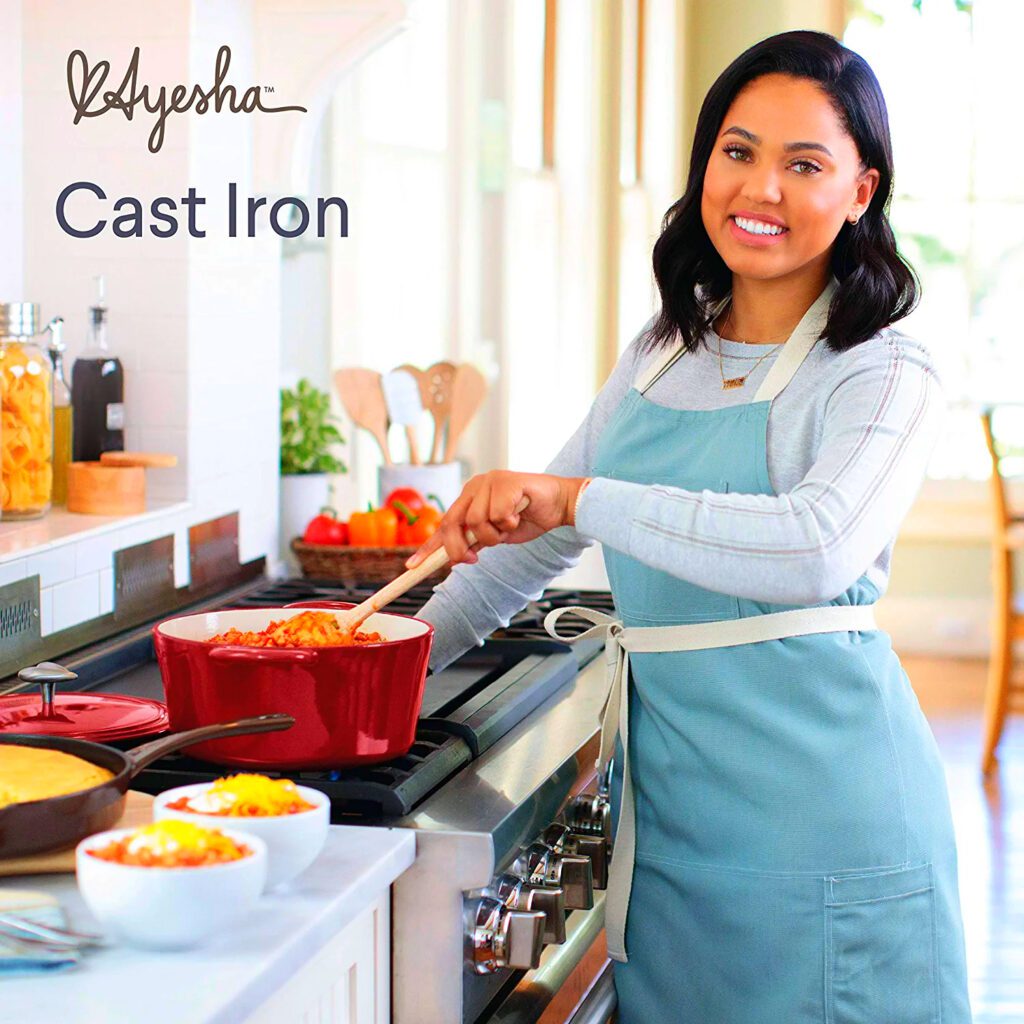 Ayesha Curry Enameled Cast Iron 6-Quart Dutch oven.