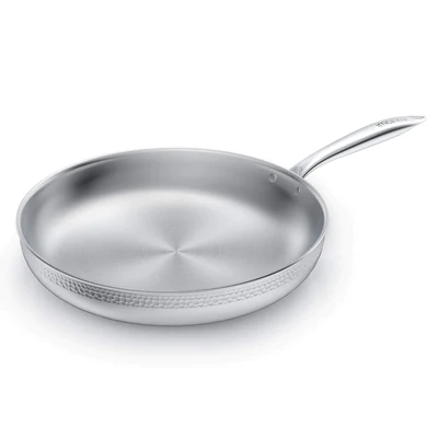 Best Fry Pan | 12" Stainless Clad Frying Pan | imarku